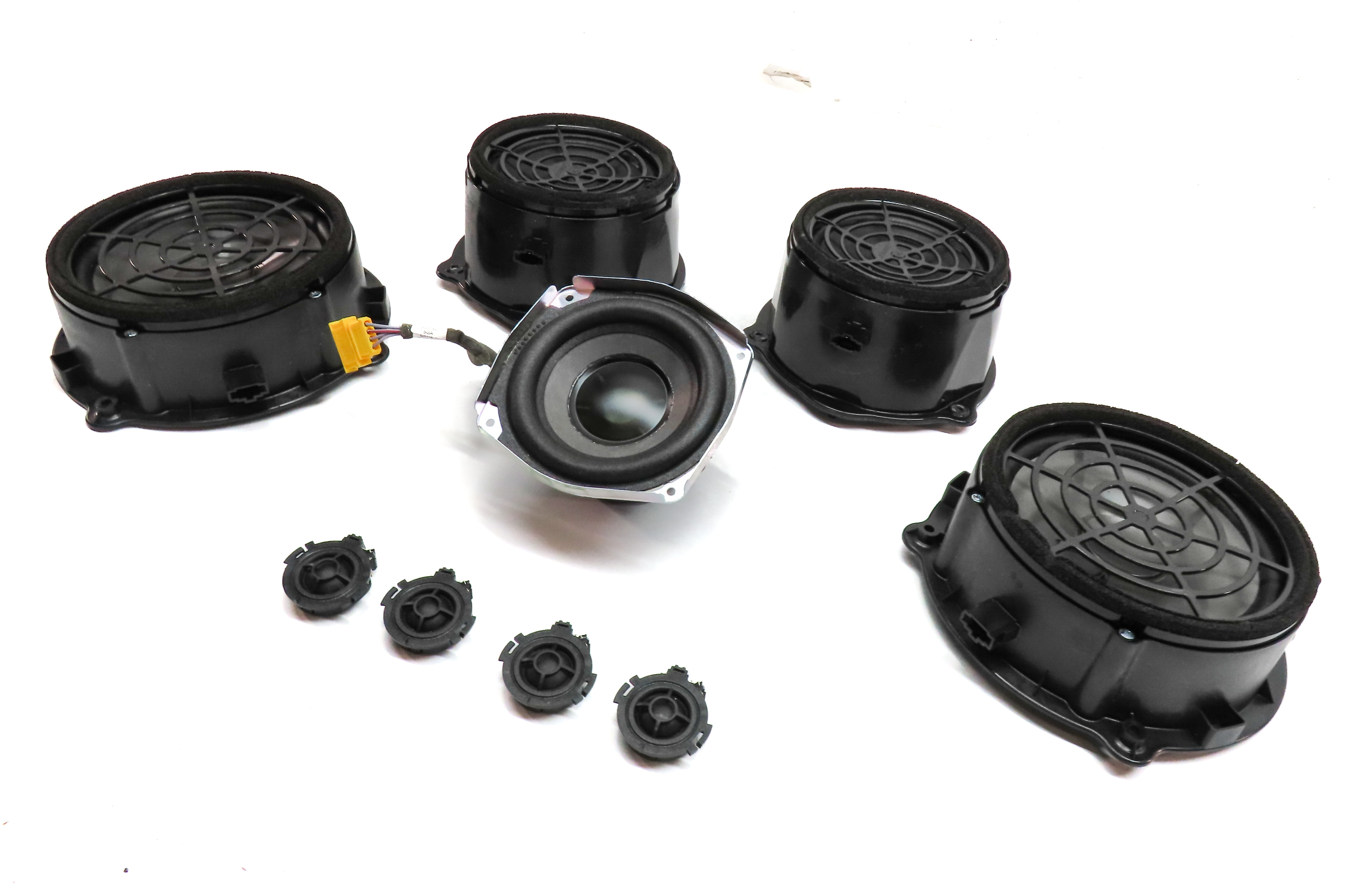 2013 AUDI Q7 (4L) RADIO STEREO BOSE AUDIO SOUND SYSTEM SPEAKER SET/9 — exact item pictured
